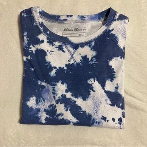 Eddie Bauer Tie Dye Legend Wash Sweatshirt Size L